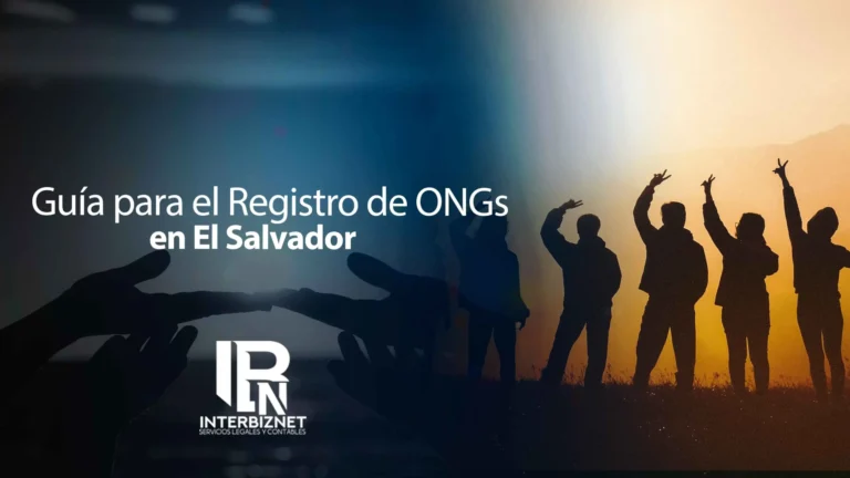 Guía para el Registro de ONGs en El Salvador organización sin fines de lucro (ONG) en El Salvador
