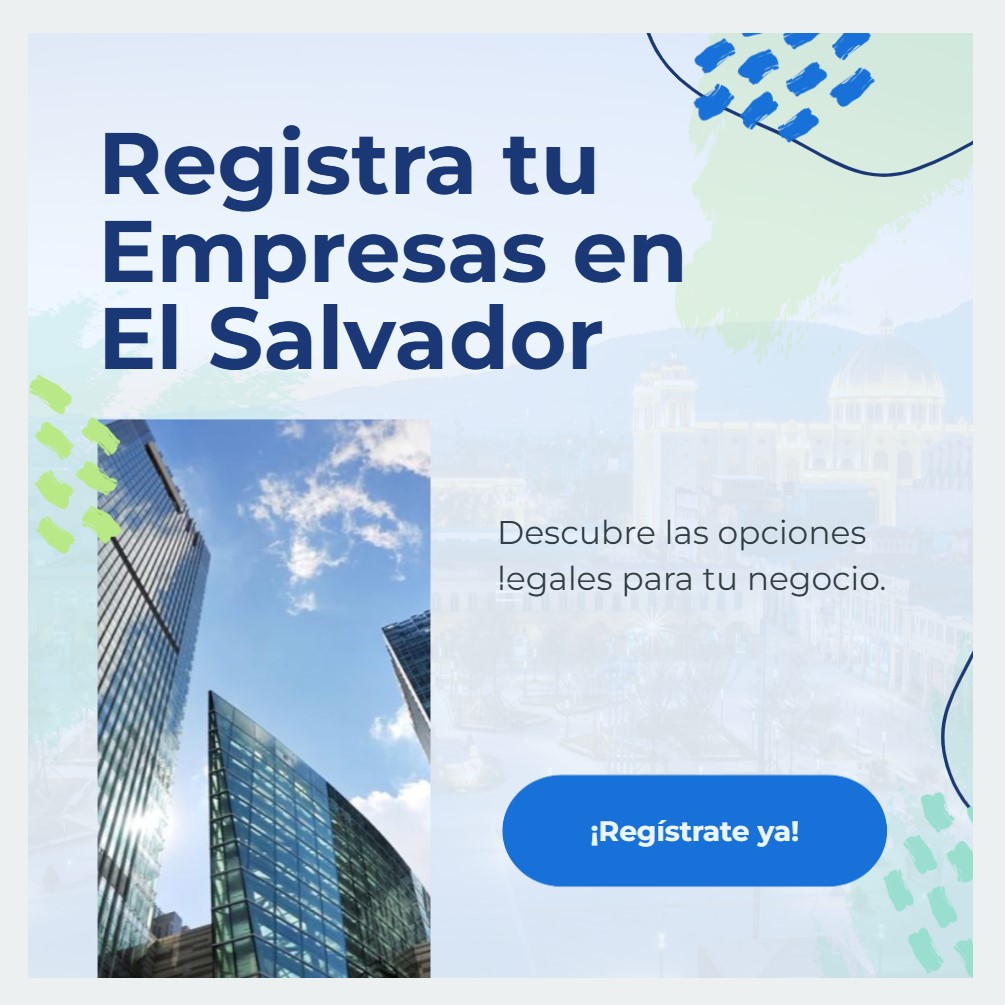 registrar una empresa en el salvador