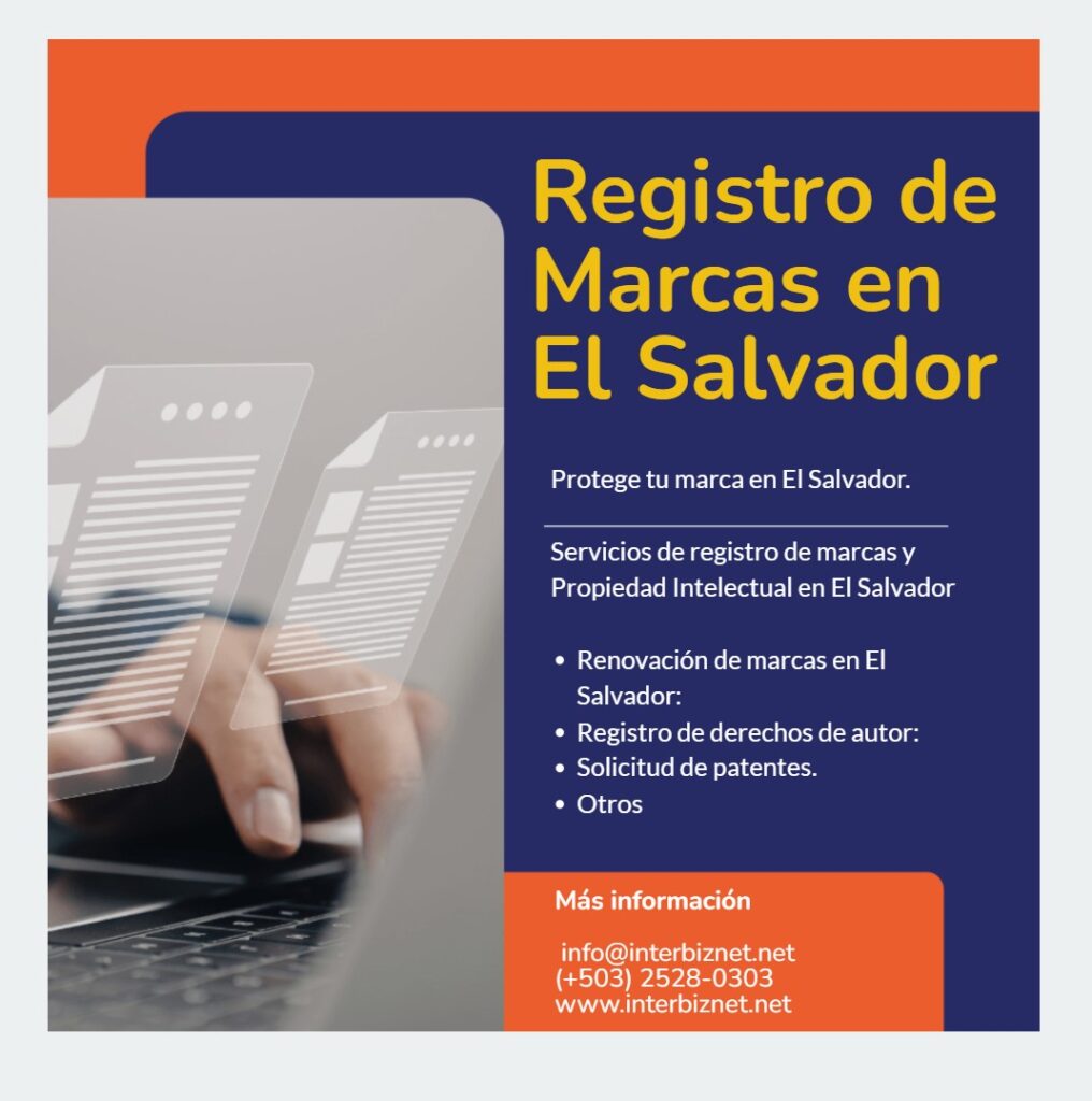 Trámites para el registro de marca en El Salvador