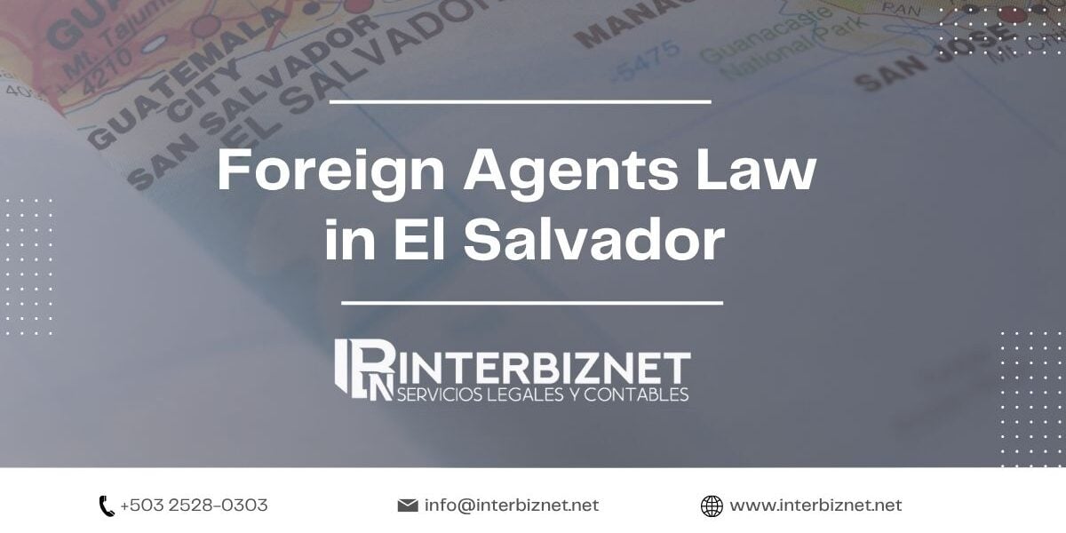 Foreign Agents Law in El Salvador