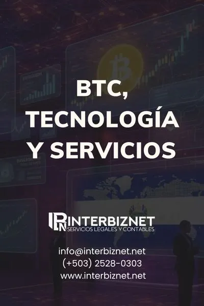 BTC y tecnología en El Salvador - Fintech y servicios digitales